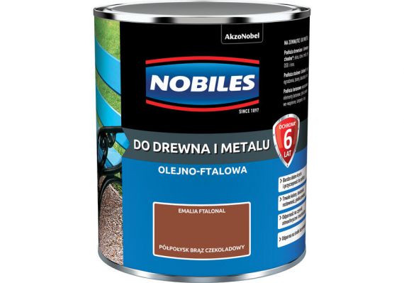 Farba Ftalonal Brąz Czekoladowy 0,7L Nobiles