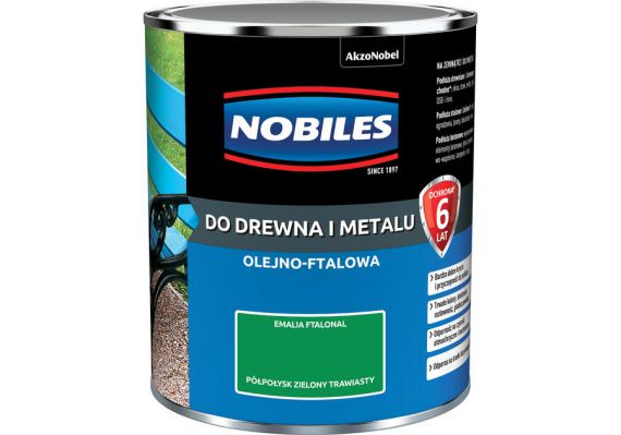Farba Ftalonal Zielony Trawiasty 0,7L Nobiles