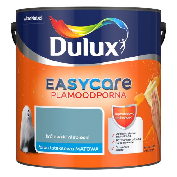 Farba EasyCare Królewski Niebieski 2.5L Dulux