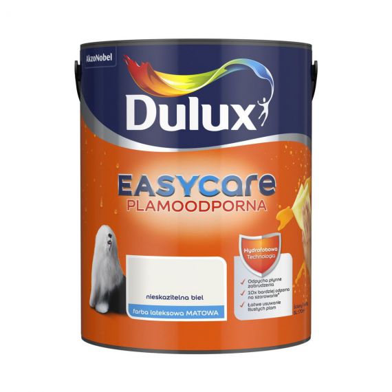 Farba EasyCare Nieskazitelna Biel 5L Dulux