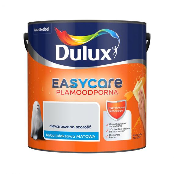 Farba EasyCare Niewzruszona Szarość 2.5L Dulux