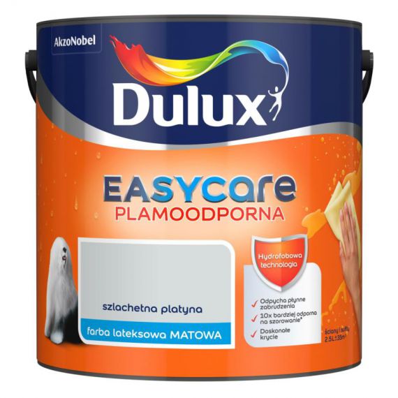 Farba EasyCare Szlachetna Platyna 2.5L Dulux