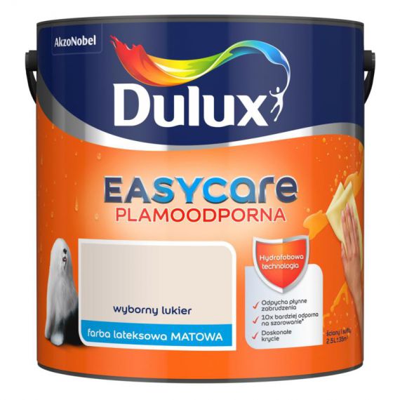 Farba EasyCare Wyborny Lukier 2.5L Dulux