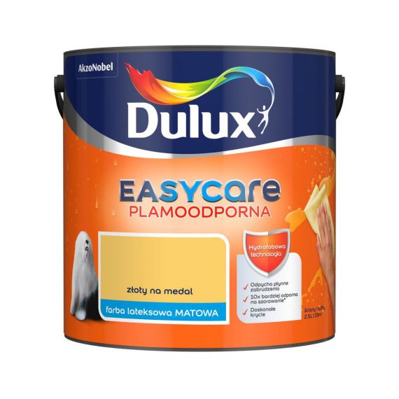 Farba EasyCare Złoty Na Medal 2.5L Dulux