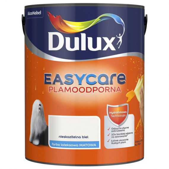 Farba EasyCare Neutralna Biel 5L Dulux