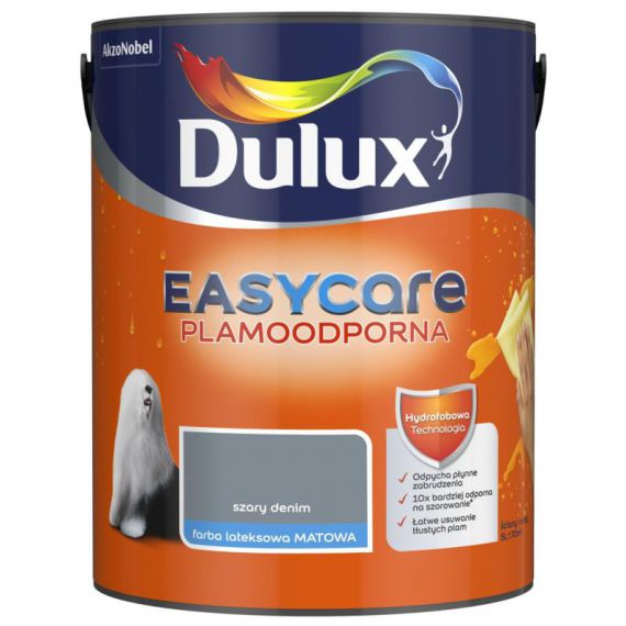 Farba EasyCare Szary Denim 5L Dulux