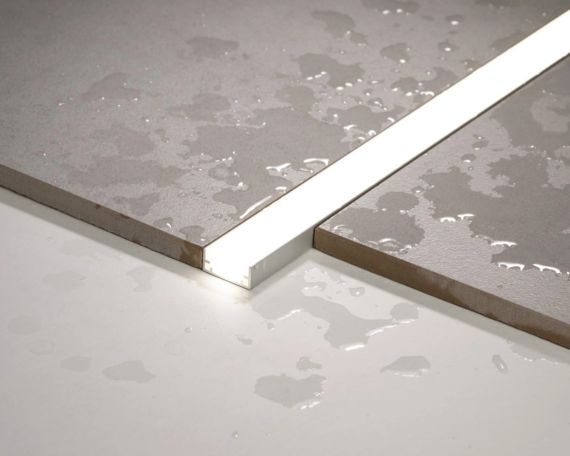 Oprawa LED Łazienkowa AQU Srebna IP68 300 cm 3000K Kingled