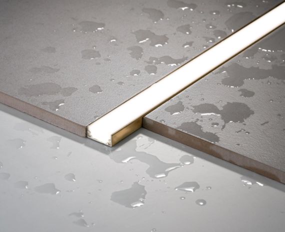 Oprawa LED Łazienkowa AQU Złota IP68 300 cm 4500K Kingled