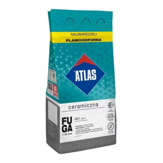 Fuga Ceramiczna 5 Kg 001 Biały Atlas