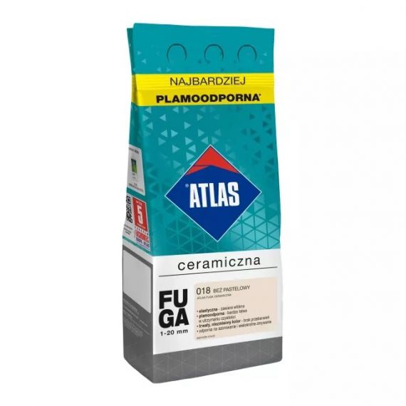 Fuga Ceramiczna 2 Kg 018 Beż Pastelowy Atlas