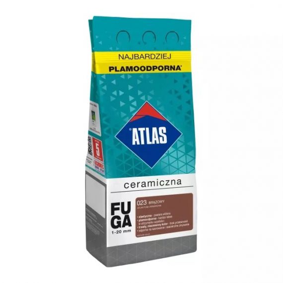 Fuga Ceramiczna 2 Kg 023 Brązowy Atlas