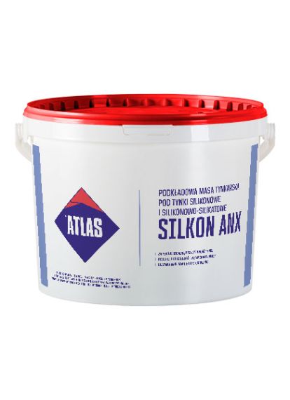 Tynkarska masa podkładowa Silkon ANX 15 kg Atlas Tynkarska masa podkładowa Silkon ANX 15 kg Atlas