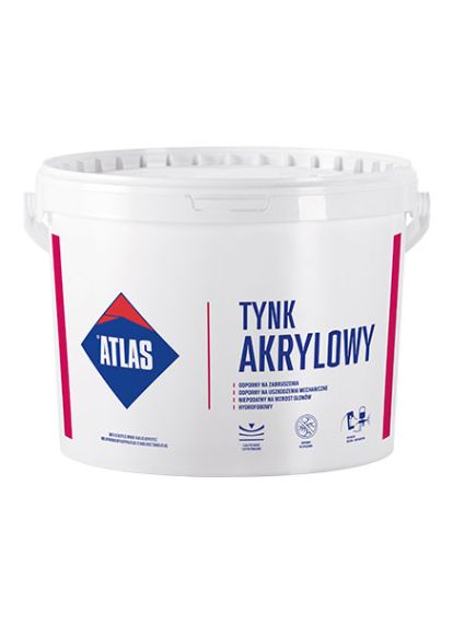 Baza tynku akrylowego N15 biała 25 kg Atlas Baza tynku akrylowego N15 biała 25 kg Atlas