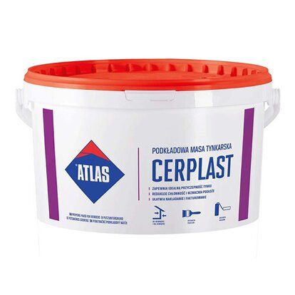 Masa tynkarska Cerplast biała 5 kg Atlas