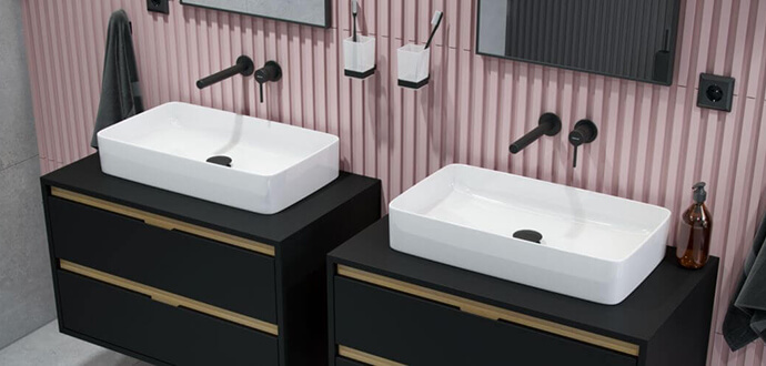 Banner umywalki nablatowe Cori