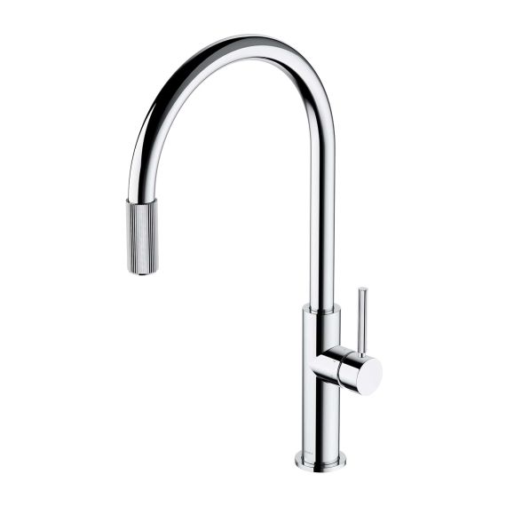 Bateria Kuchenna Do Podłączenia Zestawu Filtrującego Switch Chrom SW9057CR Omnires