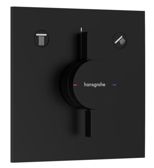 Bateria Prysznicowa Duoturn E 75417670 Czarny Mat Hansgrohe