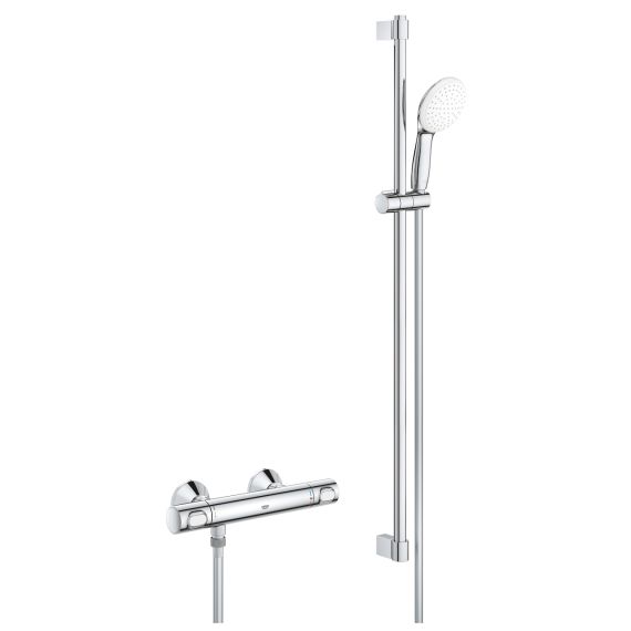 Bateria Prysznicowa Grohtherm 500 Chrom 34797001 Grohe Bateria Prysznicowa Grohtherm 500 Chrom 34797001 Grohe
