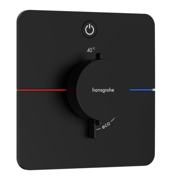 Bateria Prysznicowa Showerselect Comfort Q 15581670 Czarny Mat Hansgrohe