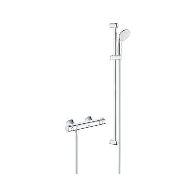 Bateria Prysznicowa Z Termostatem, Z Zestawem Prysznicowym Grohtherm 800 34566001 Grohe