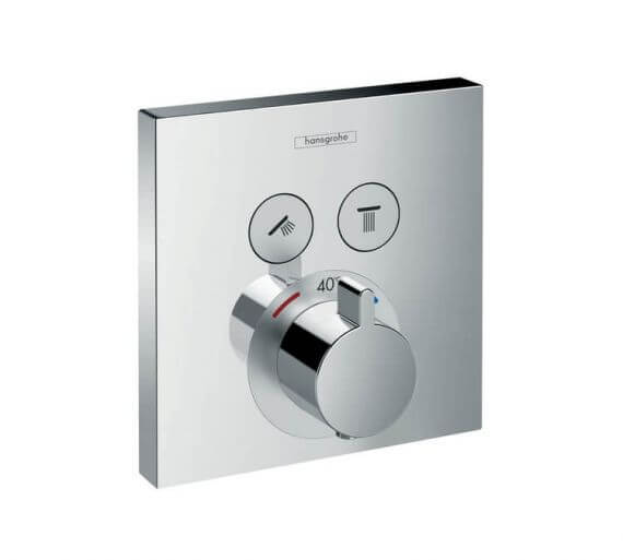 Bateria Termostat. Shower Select Dla 2 Odbiorników 15763000 Hansgrohe