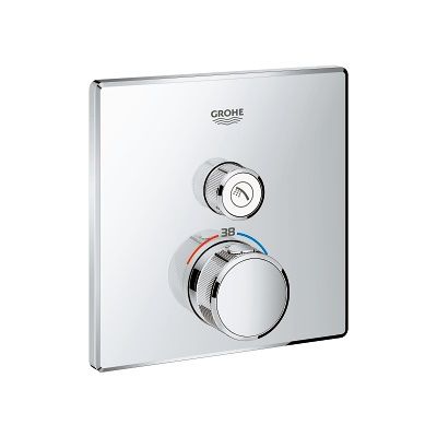 Bateria Termostatyczna Do Obsługi Jednego Wyjścia Wody Grohtherm SmartControl 29123000 Grohe