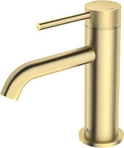 Bateria Umywalkowa Fly Złoty Szczotkowany 03010GN Emporia