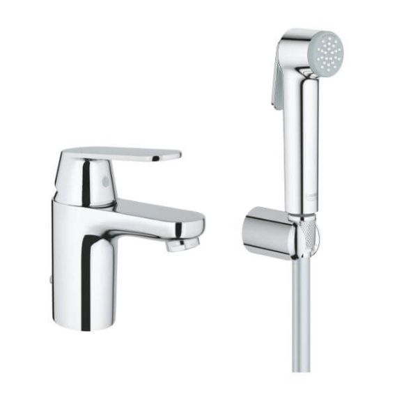 Bateria Umywalkowa Rozmiar S Z Zestawem Prysznicowym Eurosmart Cosmopolitan 23125000 Grohe