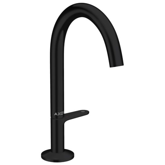 Bateria Umywalkowa Select Z Kompletem Odpływowym Push-Open Czarny Mat 48020670 Axor