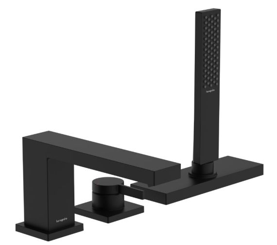 Bateria Wannowa Tecturis E 73443670 Czarny Mat Hansgrohe