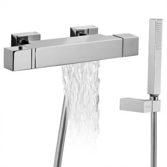 Bateria Wannowa Termostatyczna Cuadro/Slim 1071749 Tres