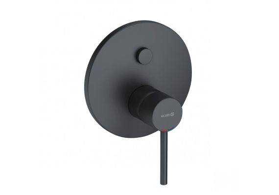 Bateria Wannowo-prysznicowa Bozz Czarny Mat 386593976 Kludi