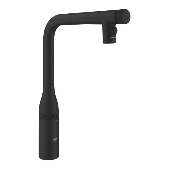 Bateria Zlewozmywakowa Z Funkcją Smartcontrol Essence Phantom Black 31892KF0 Grohe