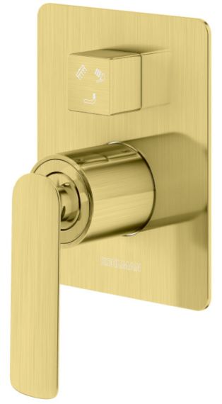 Bateria Wannowa Experience Brushed Gold QW211EGDB Kohlman