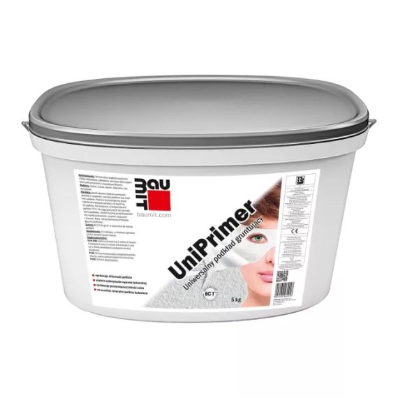 Podkład gruntujący uniwersalny UniPrimer 5 kg Baumit Podkład gruntujący uniwersalny UniPrimer 5 kg Baumit