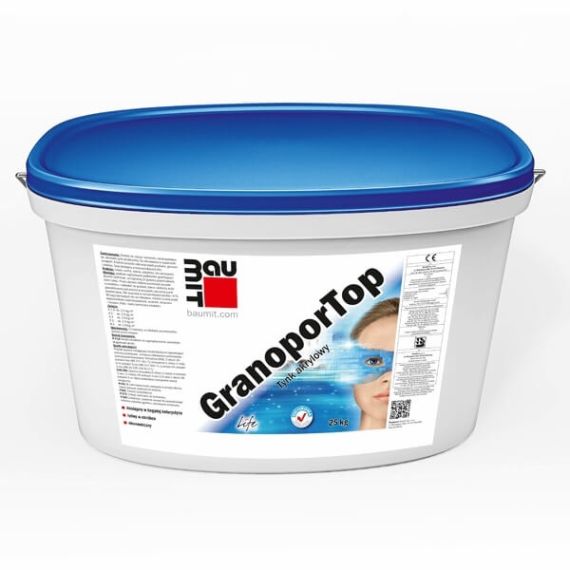 Baza tynku GranoporTop 1,5K 25 kg Baumit Baza tynku GranoporTop 1,5K 25 kg Baumit