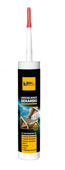 Uszczelniacz Dekarski Bezbarwny 280 ml Bausolid