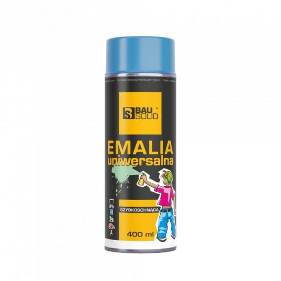 Emalia Uniwersalna RAL 5010 Lazur 400ml Bausolid