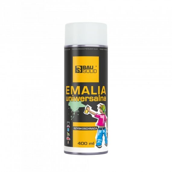 Emalia Uniwersalna RAL Bezbarwny 400ml Bausolid Emalia Uniwersalna RAL Bezbarwny 400ml Bausolid