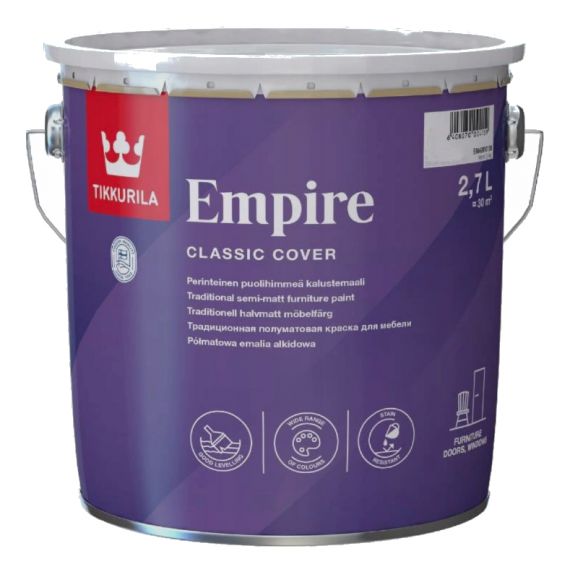 Baza A farby do mebli Empire 2,7 l Tikkurila