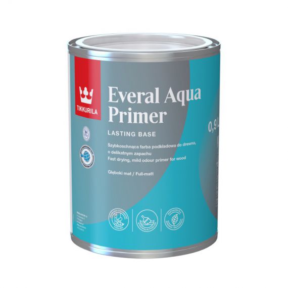 Baza Akrylowa Everal Aqua Primer 0,9L Tikkurila