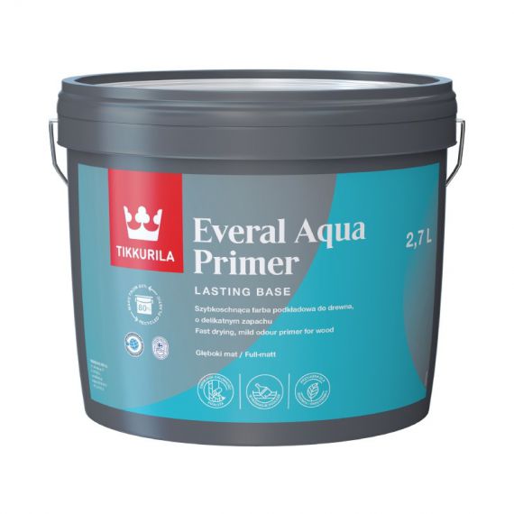 Baza Akrylowa Everal Aqua Primer 2,7L Tikkurila