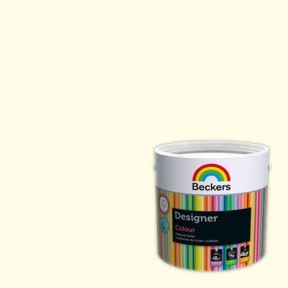 Farba Lateksowa Designer Colour Panna Cotta 2,5L Beckers