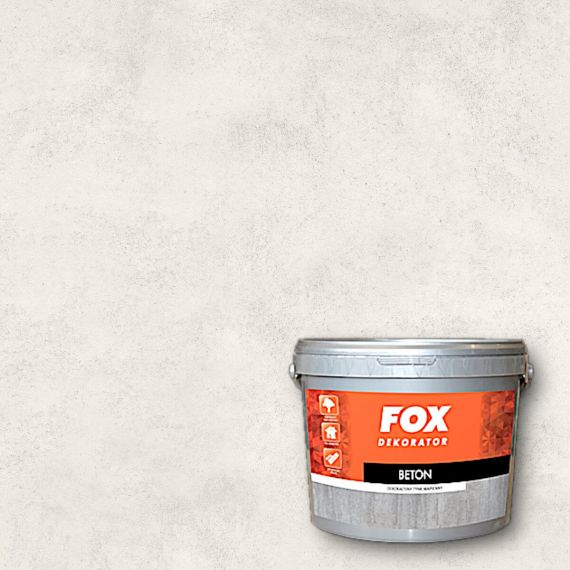 Tynk Dekoracyjny Beton 10Kg Fox