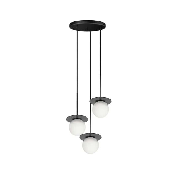 Lampa Wisząca Borra B Czarny BRB322P3 Ummo