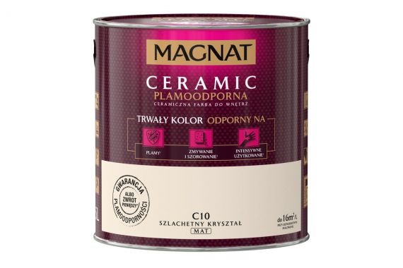 Farba Ceramiczna Magnat Ceramic C10 Szlachetny Kryształ 2,5l