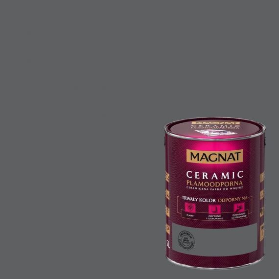 Farba Ceramiczna Magnat C54 Stylowy Antracyt 5L