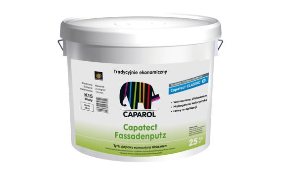 Tynk Akrylowy Capatect-Fassadenputz K15 25 kg Caparol Tynk Akrylowy Capatect-Fassadenputz K15 25 kg Caparol