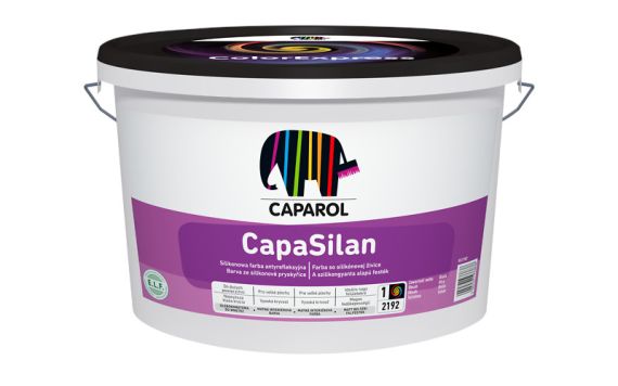Farba Capasilan Silikonowa Biała do Wnętrz B1 10L Caparol