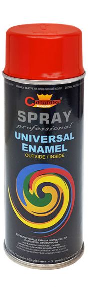 Spray Uniwersalny Czerwony Ognisty Ral 3000 400 ml Champion